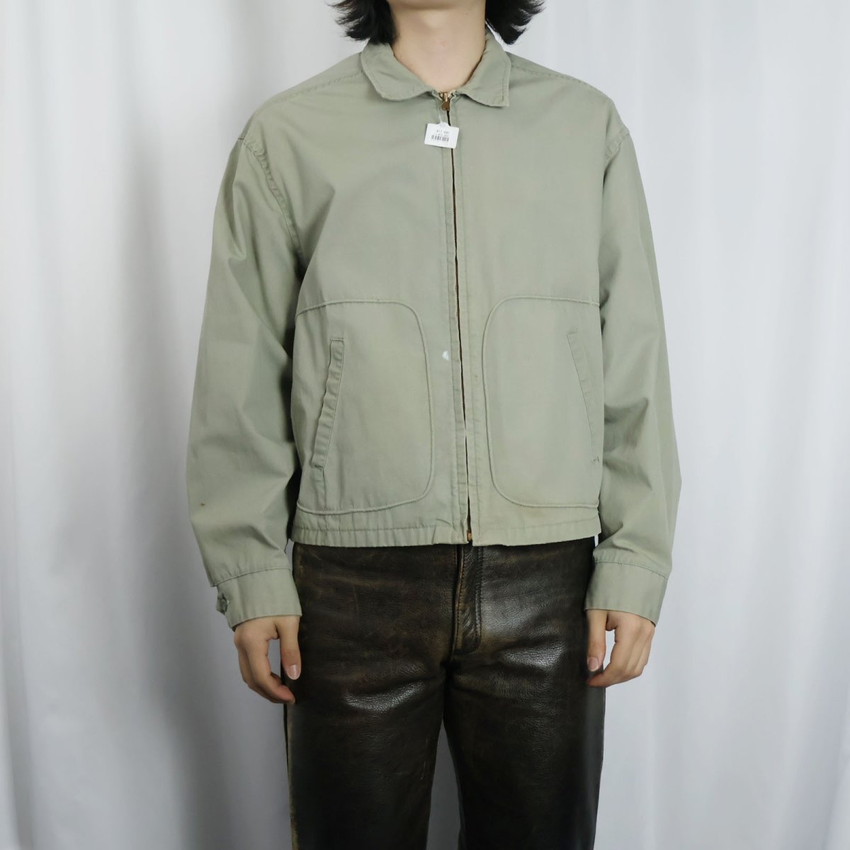 画像2: 60〜70's コットンスイングトップ XL (2)