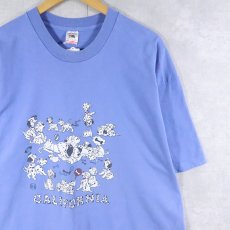 画像1: 90's Disney 101 DALMATIANS USA製 キャラクタープリントTシャツ XXL (1)
