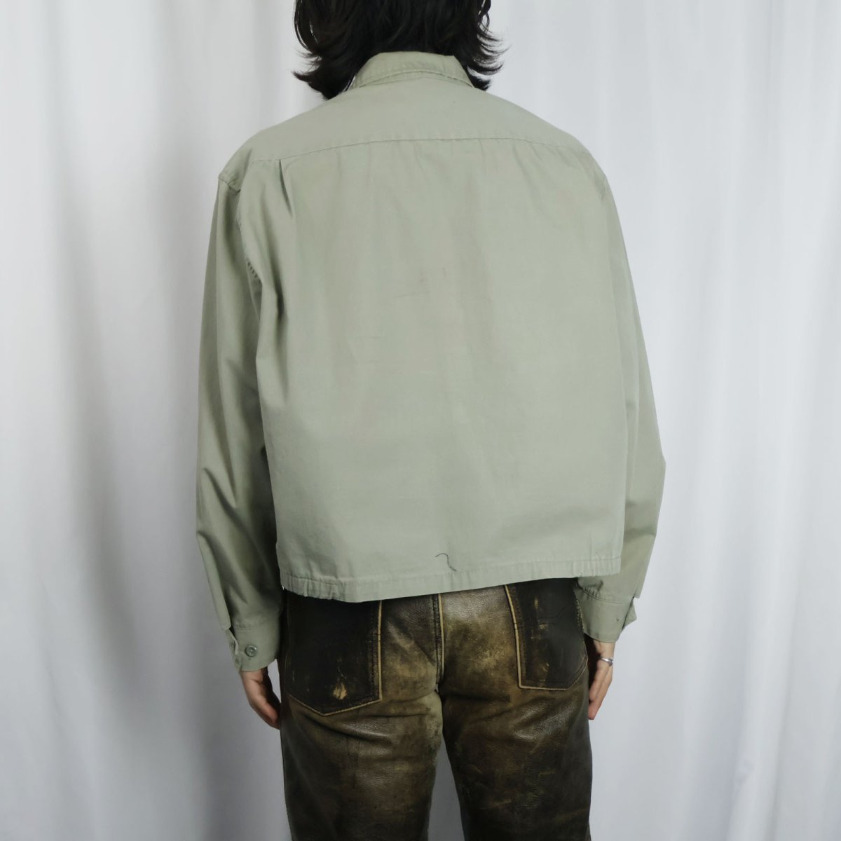 画像3: 60〜70's コットンスイングトップ XL (3)