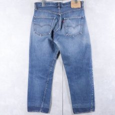 画像2: 60〜70's LEVI'S 501 BIGE デニムパンツ W32 (2)