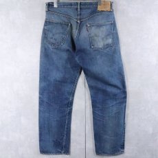 画像2: 60〜70's LEVI'S 501 BIGE デニムパンツ W34 (2)