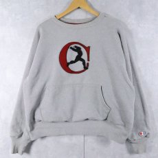 画像2: 90's Champion USA製 ダブルフェイス スウェット L (2)