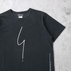 画像1: 90's agnes b. homme PARIS "Point d'Ironie" プリントTシャツ BLACK (1)