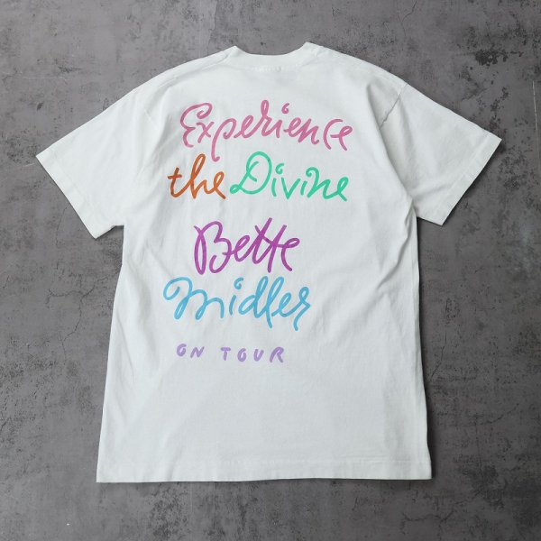 【希少】ベットミドラーライブTシャツ未使用 90s 90年代 アメリカ製 ベットミドラー アメリカ製 歌手 女優 音楽