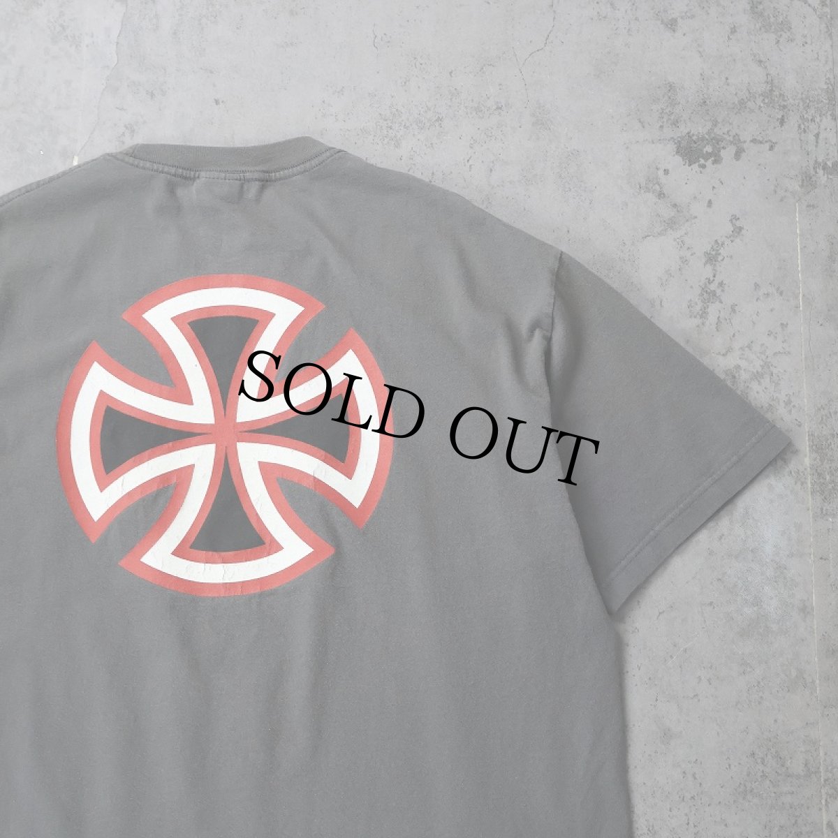 画像2: 2000's INDEPENDENT ロゴプリントTシャツ XL (2)