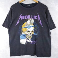 画像1: 80's METALLICA × PUSHEAD "DAMAGED JUSTICE" ヘヴィメタルバンドTシャツ (1)