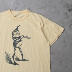 画像1: 80's R.E.M. "Fighting Elf" ロックバンドプリントTシャツ L (1)