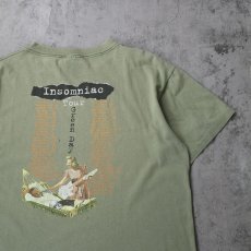 画像2: 90's GREEN DAY USA製 "Insomniac Tour" ロックバンドプリントTシャツ XL (2)