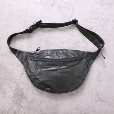 画像1: レザーウエストポーチ (1)