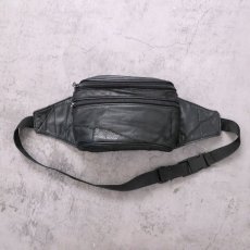 画像1: レザーウエストポーチ (1)