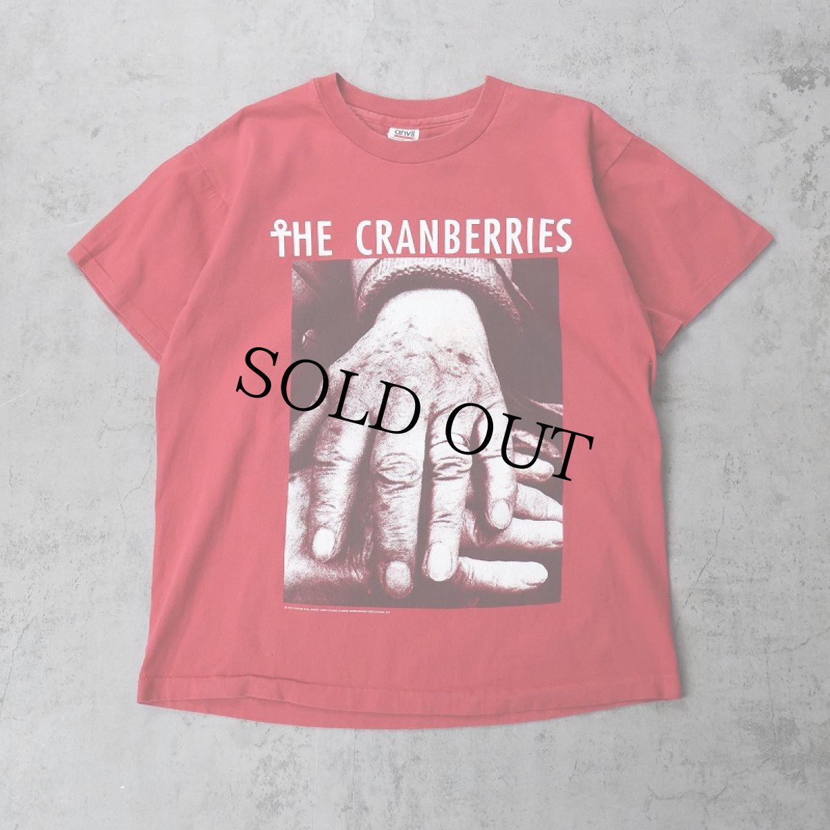 画像1: 1993 THE CRANBERRIES USA製 "Put Me Down" ロックバンドプリントTシャツ L (1)