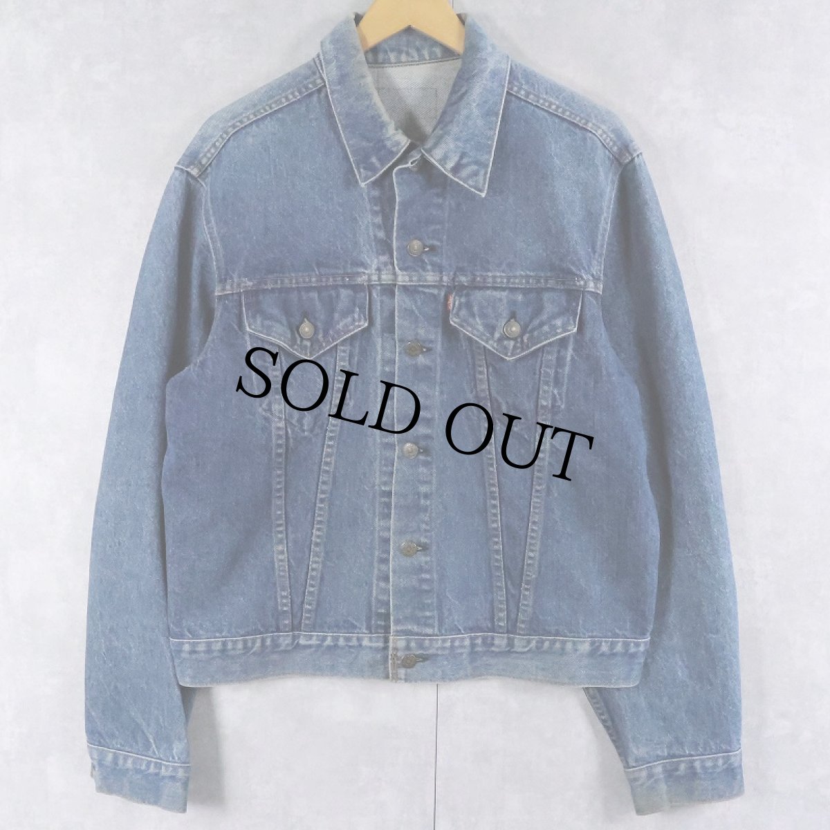 画像2: 70〜80's Levi's 70505 "Indian" チェーン刺繍 デニムジャケット (2)