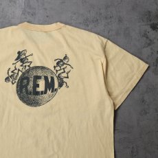 画像2: 80's R.E.M. "Fighting Elf" ロックバンドプリントTシャツ L (2)