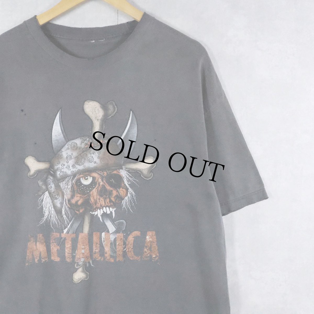 画像1: 2000's METALLICA PUSHEAD ヘヴィメタルバンドTシャツ (1)