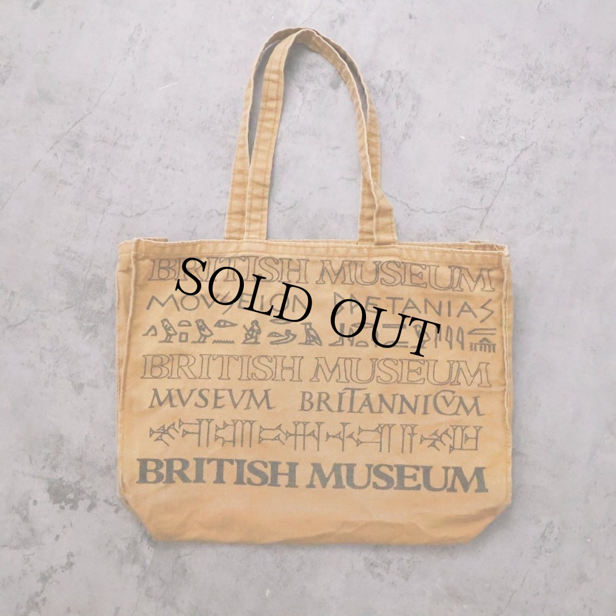 画像1: BRITISH MUSEUM キャンバストートバッグ (1)