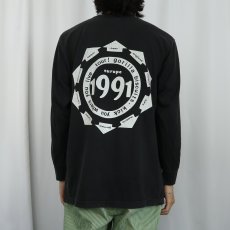 画像4: 1991 Gorilla Biscuits "Kick you where you live Tour" ハードコアパンクバンドプリントロンT BLACK XL (4)