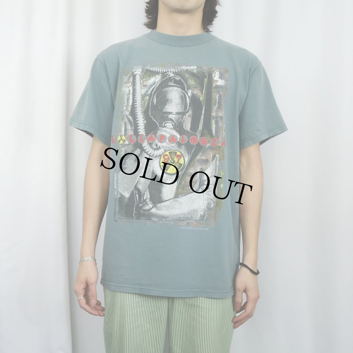 画像3: 90's LOLLAPALOOZA 1997 ロックフェスティバルプリントTシャツ L (3)