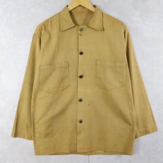 画像1: 1910's WWI U.S.ARMY ブラウンツイル ユーティリティジャケット (1)