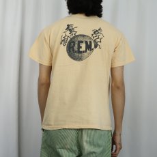 画像4: 80's R.E.M. "Fighting Elf" ロックバンドプリントTシャツ L (4)