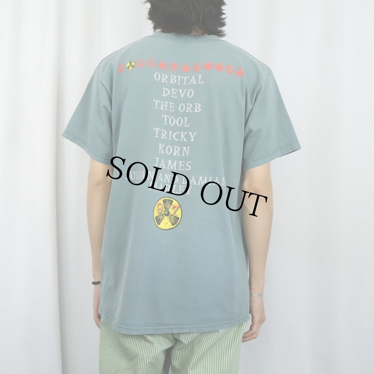 画像4: 90's LOLLAPALOOZA 1997 ロックフェスティバルプリントTシャツ L (4)