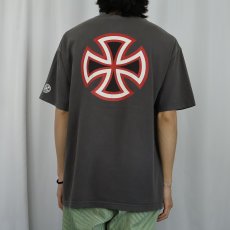 画像4: 2000's INDEPENDENT ロゴプリントTシャツ XL (4)