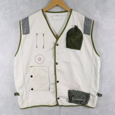 画像1: 80's U.S.NAVY LIFE PRESERVER VEST LARGE (1)