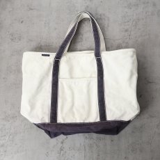 画像1: LANDS' END キャンバストートバッグ XLARGE (1)