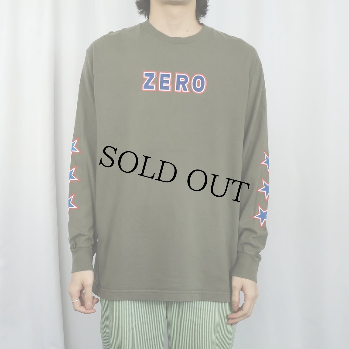 画像2: 90's ZERO Skateboarding "TUM-YETO" プリントロンT L (2)