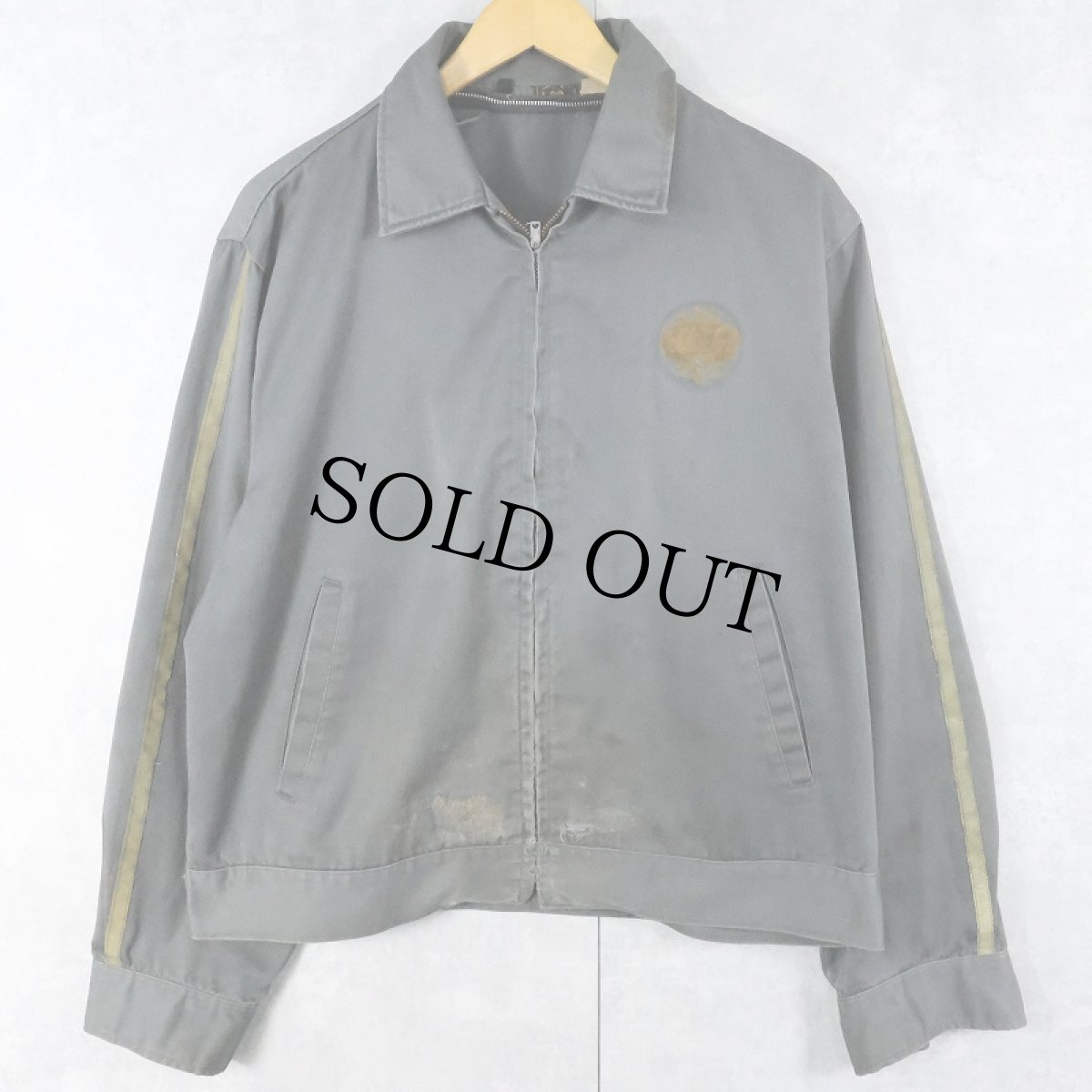 画像2: 70's Lee USA製 "Schaefer Beer" ワッペン付き ワークジャケット SIZE44 (2)