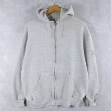 画像1: 80's JERZEES USA製 スウェットジップパーカー L (1)
