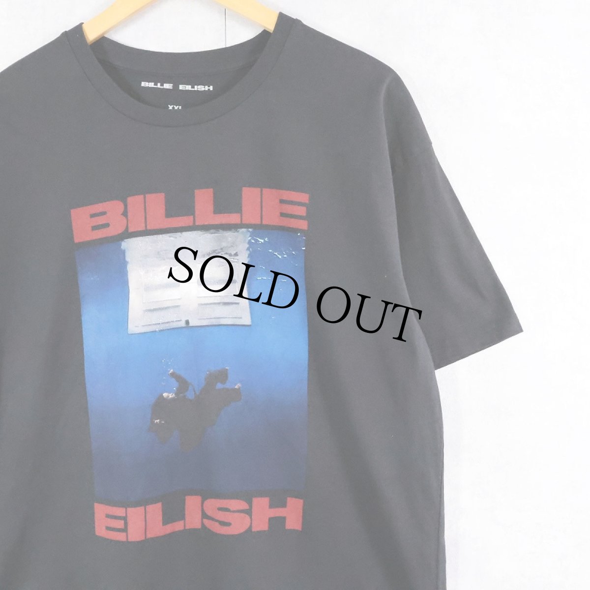 画像1: Billie Eilish "HIT ME HARD AND SOFT" ミュージシャン アルバムプリントTシャツ BLACK XXL (1)