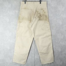 画像2: 70〜80's DILLO ダブルニー ペインターパンツ W33 (2)