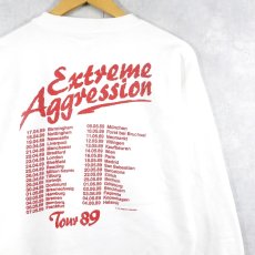 画像2: 80's Kreator "Extreme Aggression" スラッシュメタルバンドツアースウェット XL (2)