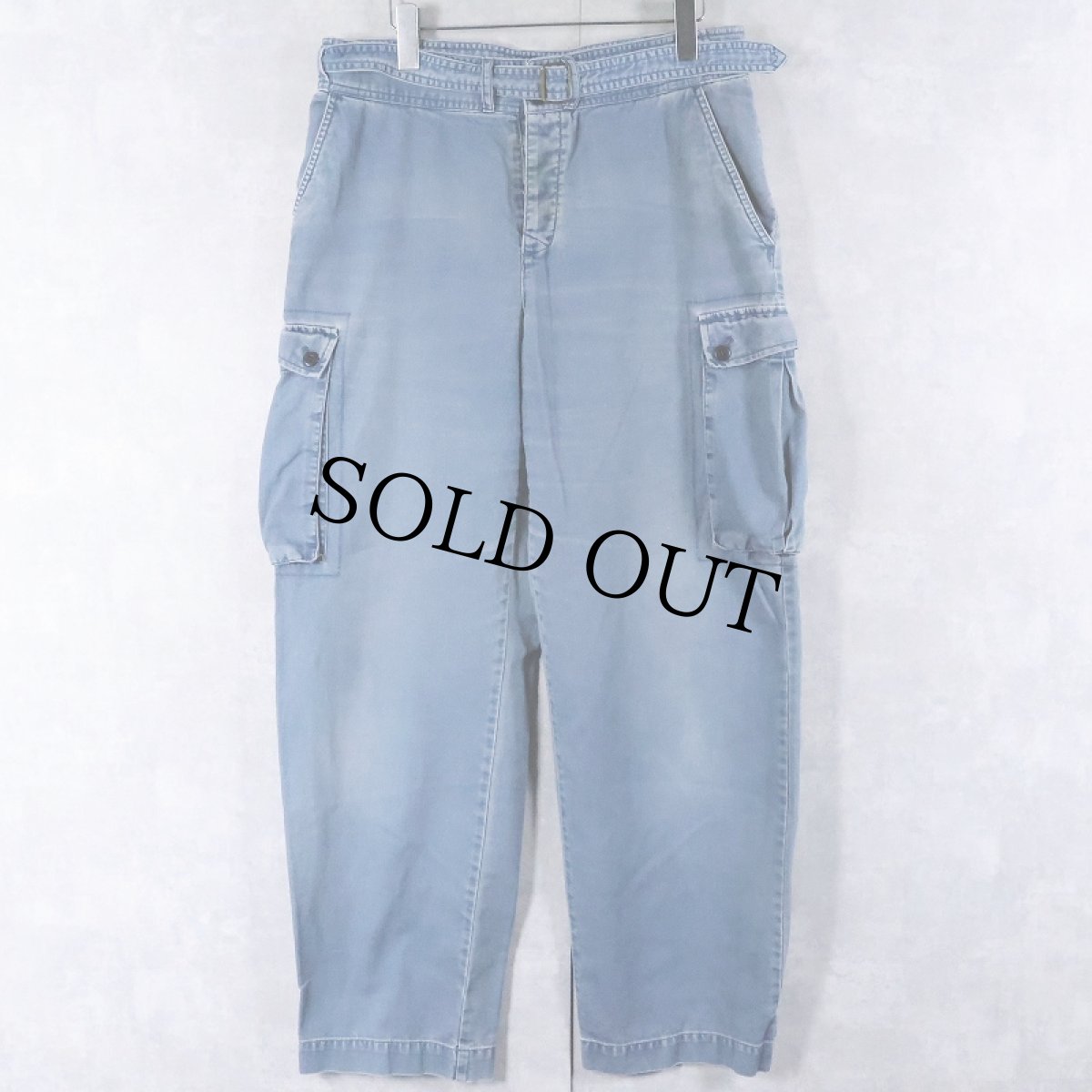 画像1: LAUREN JEANS Co. RALPH LAUREN デニムカーゴパンツ W33 (1)