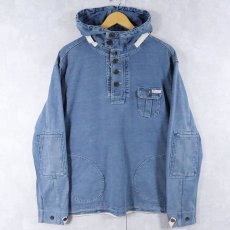 画像1: POLO Ralph Lauren デニムサルベージパーカー L (1)