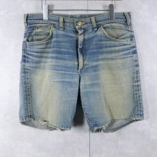 画像1: 60〜70's Lee USA製 "Leens" カットオフデニムショーツ W36 (1)
