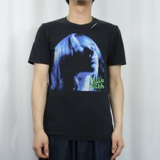 画像2: Billie Eilish ミュージシャンフォトプリントTシャツ BLACK S (2)
