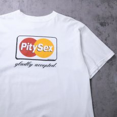 画像1: Pity Sex パロディプリントTシャツ XL (1)