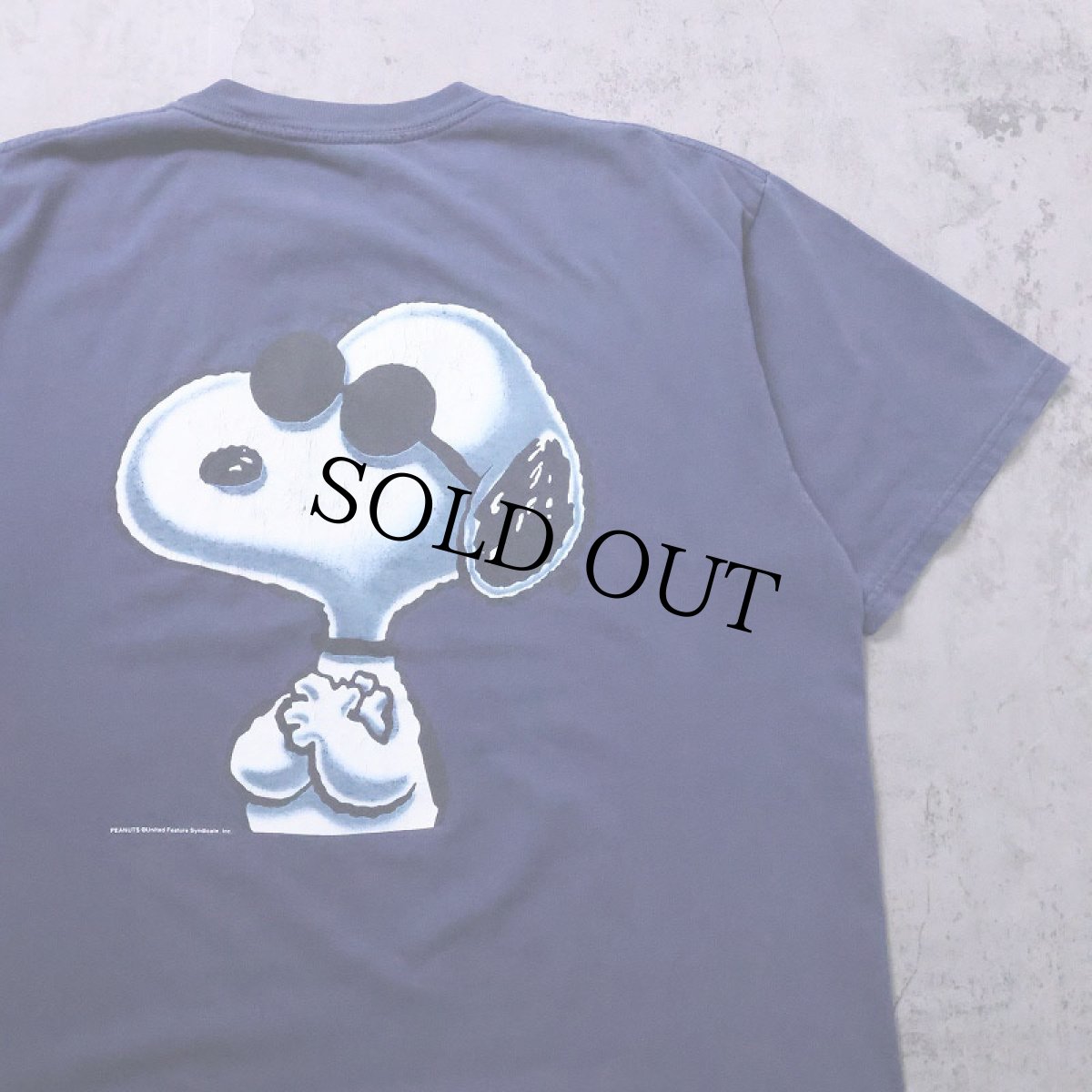 画像1: SNOOPY JOE COOL キャラクターパロディプリントTシャツ (1)