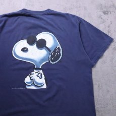 画像1: SNOOPY JOE COOL キャラクターパロディプリントTシャツ  (1)