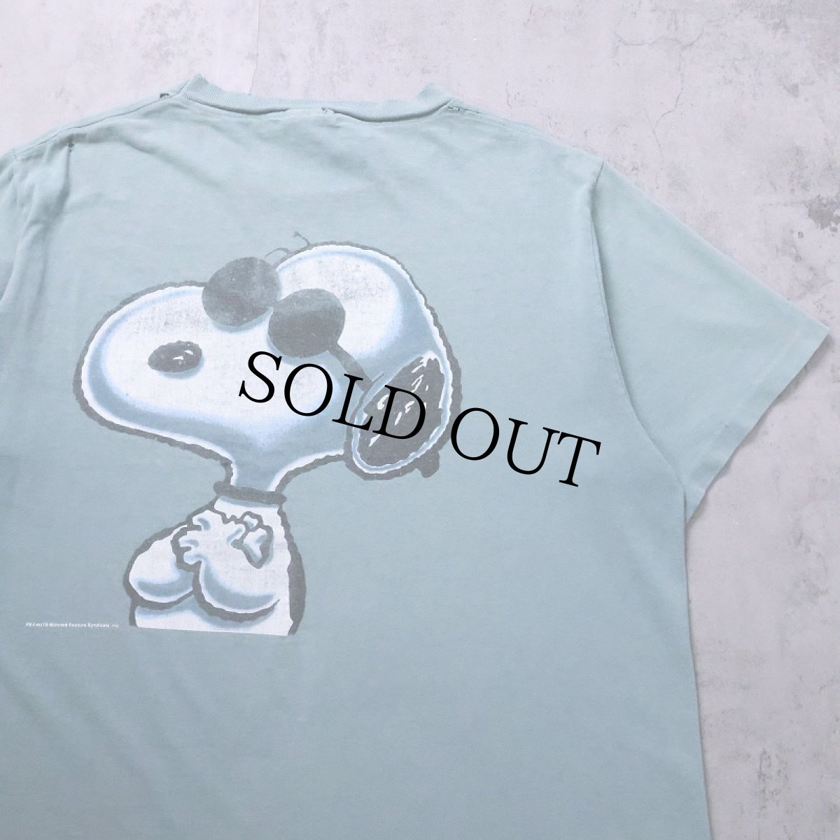 画像1: 90's SNOOPY JOE COOL USA製 キャラクターパロディプリントTシャツ L  (1)