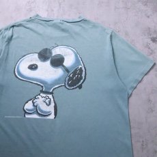 画像1: 90's SNOOPY JOE COOL USA製 キャラクターパロディプリントTシャツ L  (1)