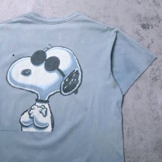 画像1: 90's SNOOPY JOE COOL USA製 キャラクターパロディプリントTシャツ  (1)