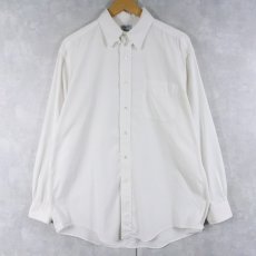 画像1: 80〜90's Brooks Brothers USA製 "RELAXED FIT" コットンシャツ SIZE15 1/2-3 (1)