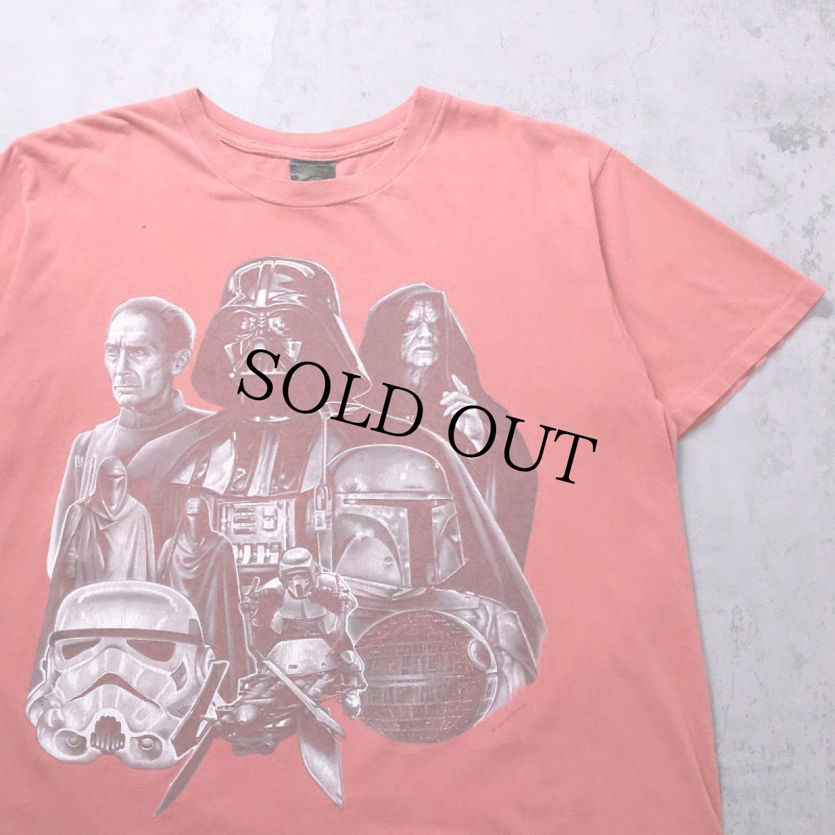 画像1: 90's STARWARS USA製 "EMPIRE" 帝国軍 映画プリントTシャツ XL (1)
