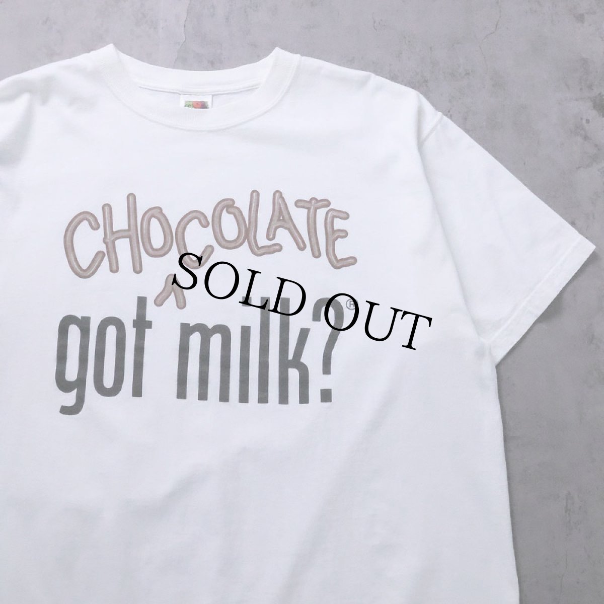 画像1: got chocolate milk? 広告パロディプリントTシャツ XL (1)
