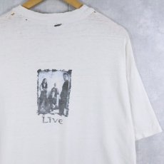 画像2: 90's LIVE USA製 オルタナティヴ・ロックバンドTシャツ XL (2)