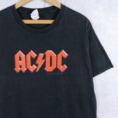 画像1: 2000's AC/DC ロックバンドTシャツ BLACK L (1)