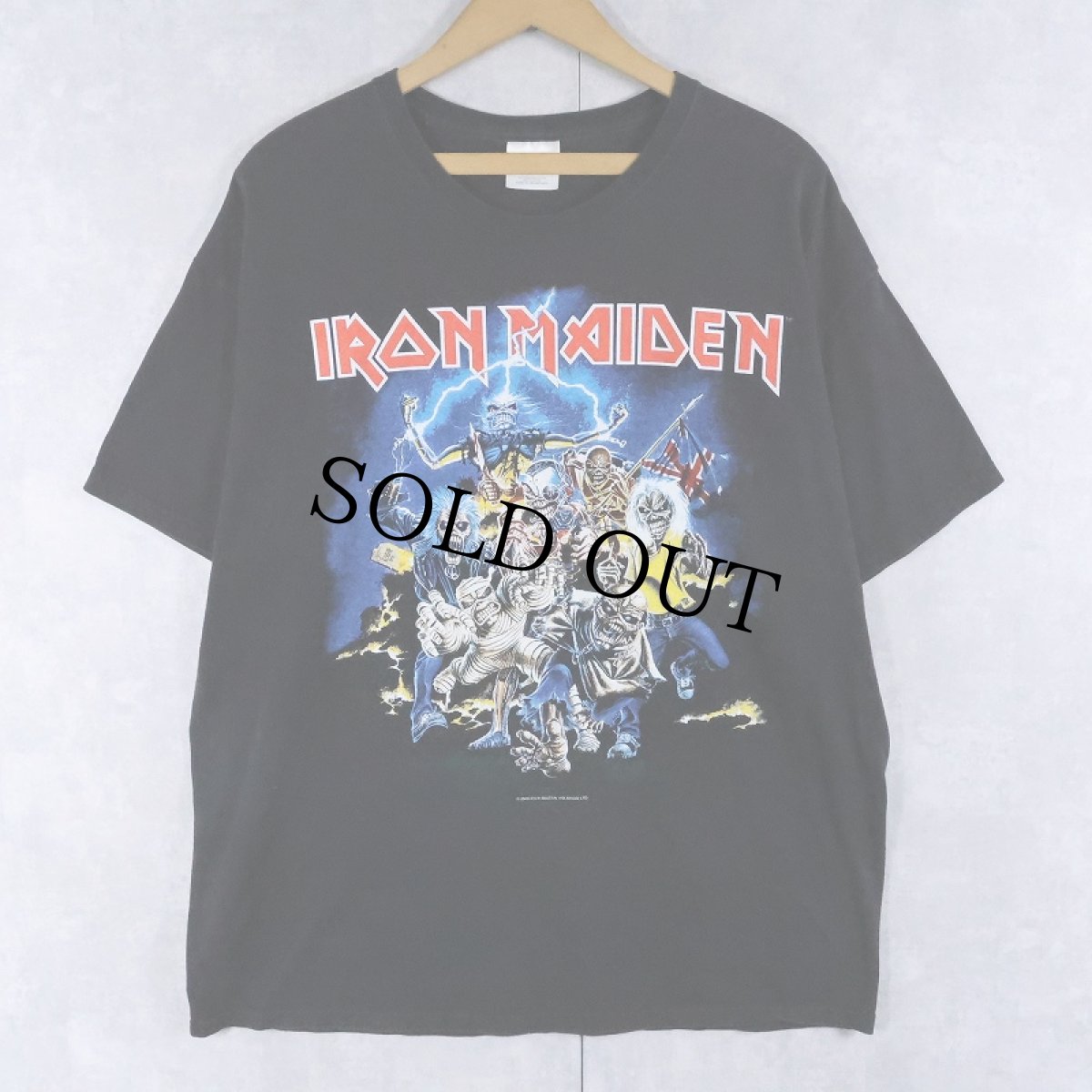 画像1: 2000's IRON MAIDEN "Best of the Beast" ヘヴィメタルバンド アルバムプリントTシャツ BLACK XL (1)