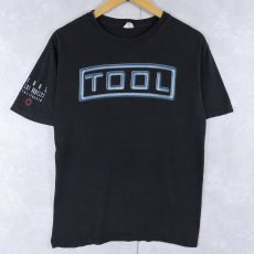 画像1: 2010 TOOL ロックバンド ツアープリントTシャツ BLACK M (1)